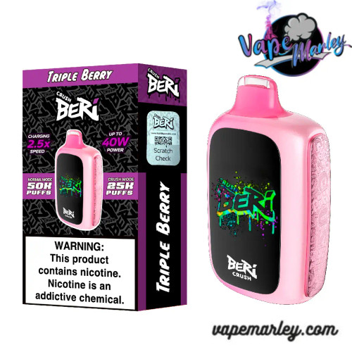 Triple Berry Beri Crush 50K Puffs Disposable Vape