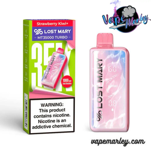 Strawberry Kiwi LOST MARY MT35000 TURBO Disposable Vape