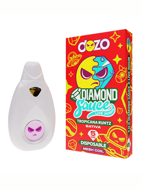 Tropicana Runtz Dozo Diamond Sauce Live Rosin