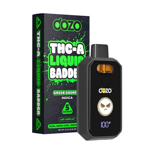Green Gushers Dozo Liquid Badder THC A
