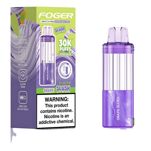 Grape Slush - FOGER SWITCH PRO 30000 PUFFS DISPOSABLE PODS