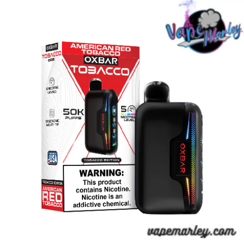 American Red Tobacco Oxbar Astro Maze