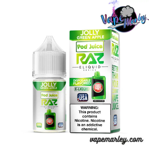 Jolly Green Apple Pod Juice X Raz