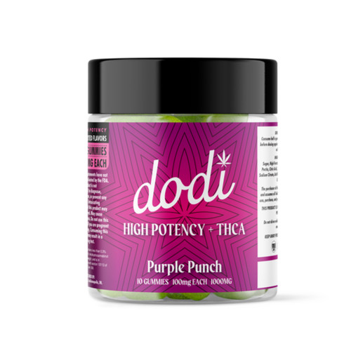 Purple Punch Dodi High Potency +Diamonds 1000mg 10pc Gummies Purple Punch Dodi High Potency +Diamonds 1000mg 10pc Gummies