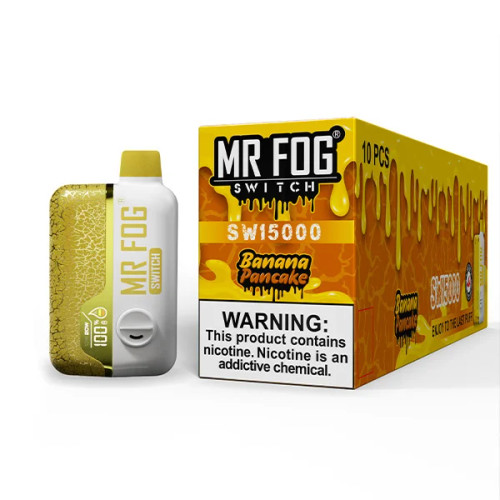 Banana Pancake - Mr Fog Switch SW15000 – Disposable Vape Banana Pancake - Mr Fog Switch SW15000 – Disposable Vape