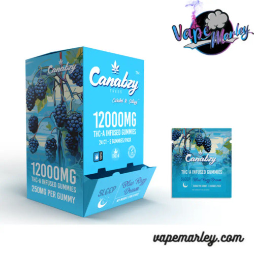 Canabzy THC-A 12,000mg Gummies – 24ct