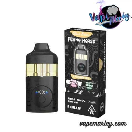 Pink Suace & White Sauce Flying Horse Stoner Blend Black Edition