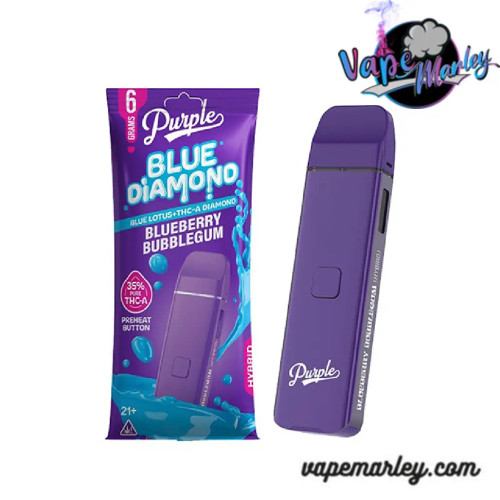Blueberry Bubblegum Purple Blue Diamond