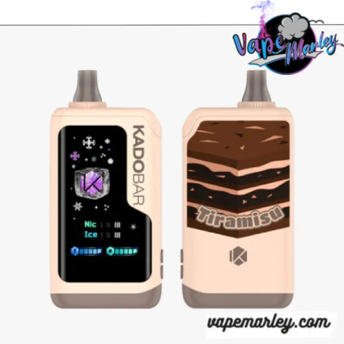 Kado Bar NI40K Tiramisu - Ice+Nic Control Disposable Vape Kado Bar NI40K Tiramisu - Ice+Nic Control Disposable Vape