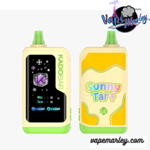 Kado Bar NI40K Sunny Tart - Ice+Nic Control Disposable Vape Kado Bar NI40K Sunny Tart - Ice+Nic Control Disposable Vape