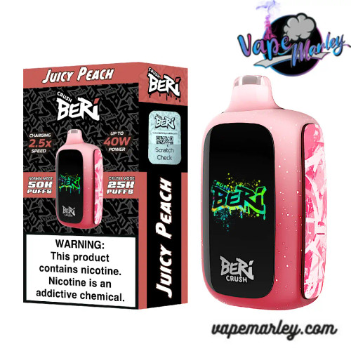 Juicy Peach Beri Crush 50K Puffs Disposable Vape