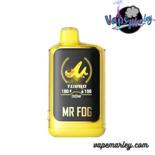 Strawberry Mr Fog Nova 36000 Puffs Disposable Vape (Banana Steezy)