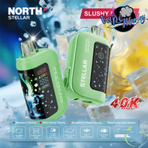 North Stellar Slushy Edition 40k Puffs Disposable Vape North Stellar Slushy Edition 40k Puffs Disposable Vape