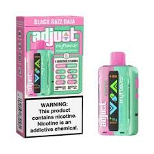 Black Razz Baja Adjust MyFlavor 40K Vape - Lost Mary Black Razz Baja Adjust MyFlavor 40K Vape - Lost Mary