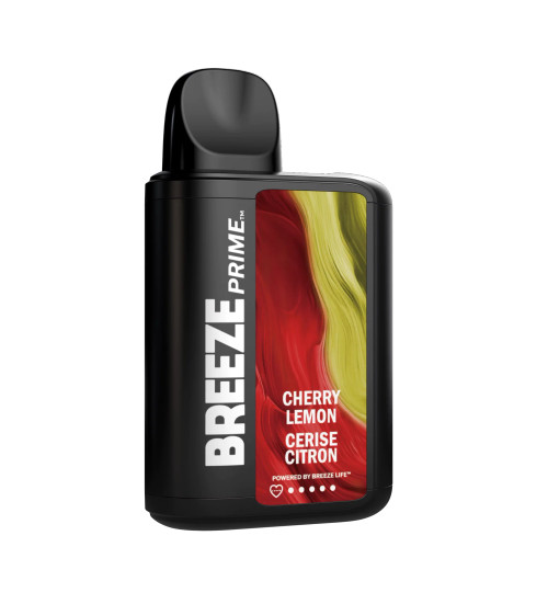 Cherry Lemon Breeze Prime 6000 Puffs Disposable Vape