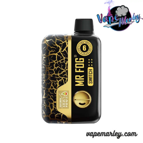 6 Anniversery (Goldedition) Mr Fog Switch 15000 Puffs Disposable Vape 6 Anniversery (Goldedition) Mr Fog Switch 15000 Puffs Disposable Vape