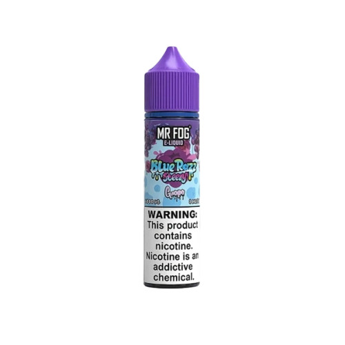 Grape Mr Fog E-Liquid Blue Razz Steezy Grape Mr Fog E-Liquid Blue Razz Steezy