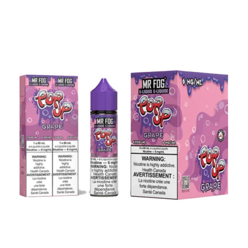 Grape Pop Up Mr Fog E-Liquid Grape Pop Up Mr Fog E-Liquid