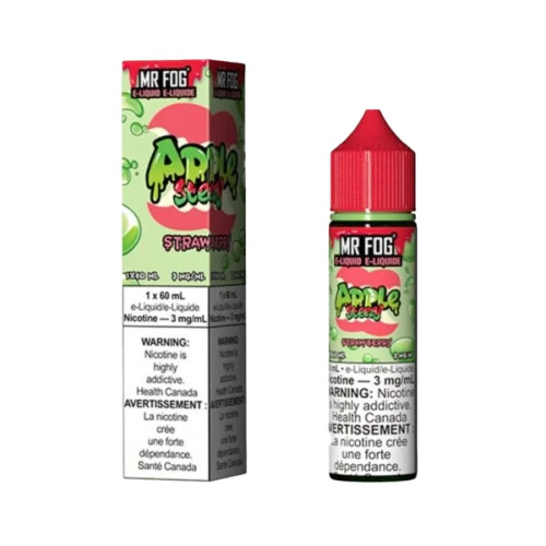 Strawberry Mr Fog E-Liquid Apple Steezy Series Strawberry Mr Fog E-Liquid Apple Steezy Series