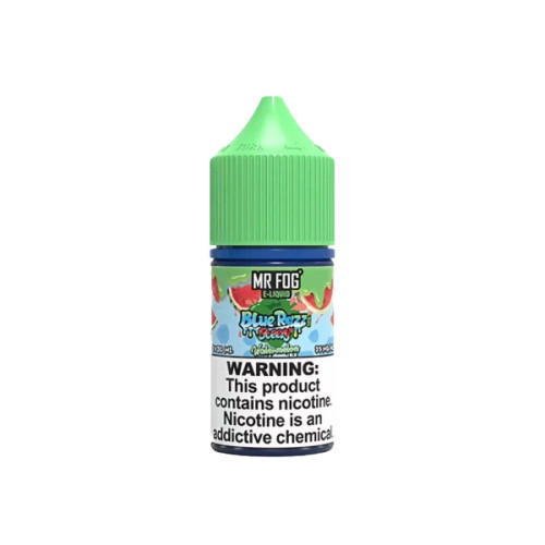 Mr Fog Blue Razz Steezy Salt E Liquid Mr Fog Blue Razz Steezy Salt E Liquid