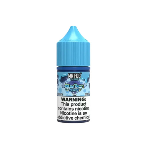 Blue Razz Ice Mr Fog Blue Razz Steezy Salt E Liquid Blue Razz Ice Mr Fog Blue Razz Steezy Salt E Liquid