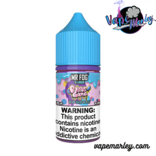 Blue Raspberry Mr Fog Salt E-Liquid Bubble Gang - 30 ML