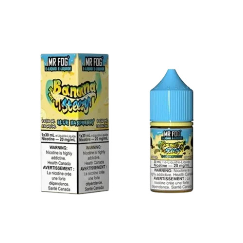 Blue Raspberry Banana Steezy Mr Fog Salt E-Liquid Blue Raspberry Banana Steezy Mr Fog Salt E-Liquid