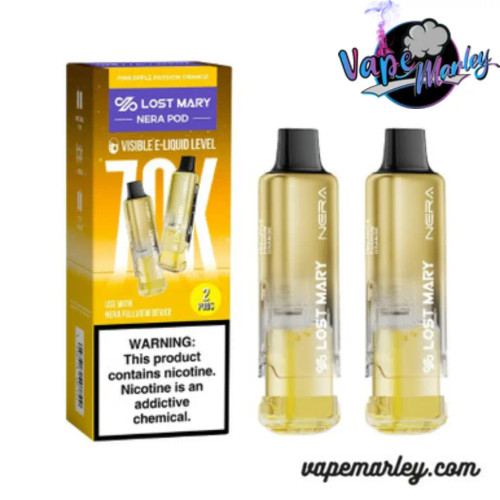 Pineapple Passion Orange Lost Mary NERA 70000 Puffs Disposable (Only P Pineapple Passion Orange Lost Mary NERA 70000 Puffs Disposable (Only P