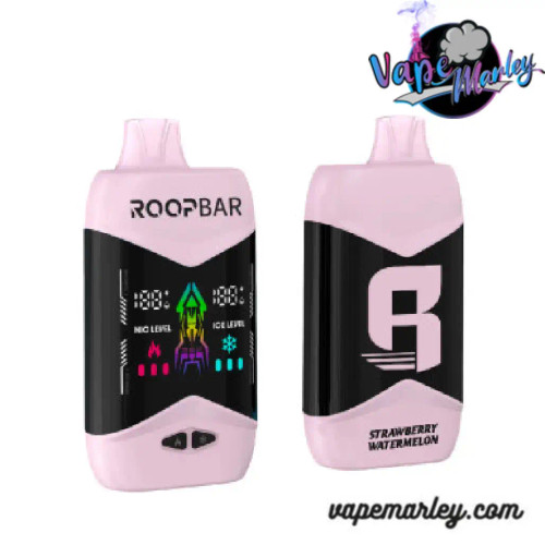 Strawberry Watermelon Roopbar NIC+ICE Control 40k Puffs Disposable Vape