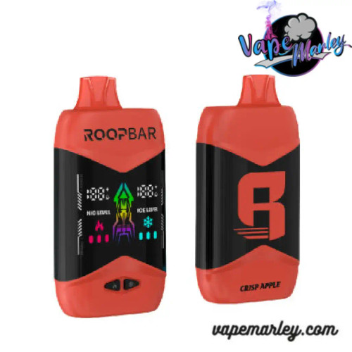 Crisp Apple Roopbar NIC+ICE Control 40k Puffs Disposable Vape