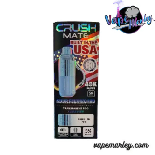 Sour Fcuking Fab Crush Mate 40K Puffs Disposable Vape - 20mL (Only Pod)