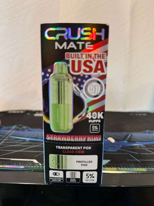 Strawberry Kiwi Crush Mate 40K Puffs Disposable (Only Pod)