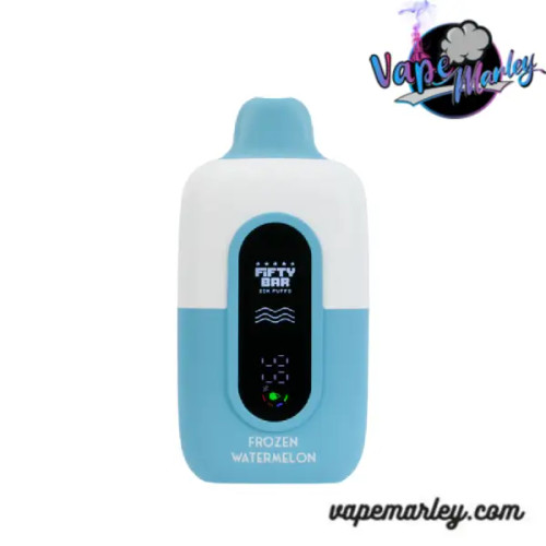Frozen Watermelon Fifty Bar V2 20,000 Puffs Disposable Vape