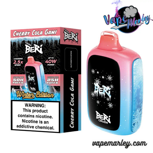 Cherry Cola Beri Crush 50K Disposable Vape - Winter Edition