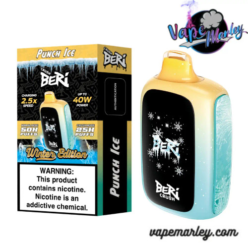 Punch Ice Beri Crush 50K Disposable Vape - Winter Edition