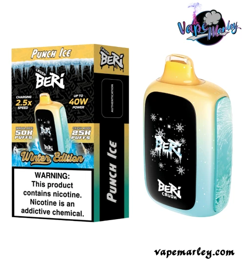 Punch Ice Beri Crush 50K Disposable Vape - Winter Edition