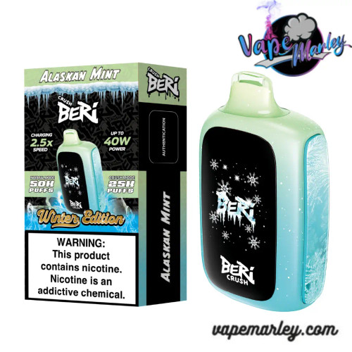 Alaskan Mint Beri Crush 50K Disposable Vape - Winter Edition