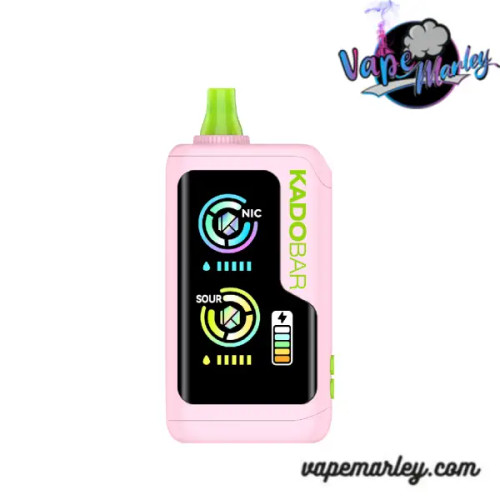 Sour Watermelon Gummies Kado Bar Sour and Nic Control 40K Puffs Disposable Vape