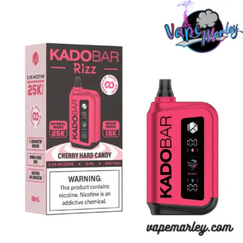 Cherry Hard Popz Kado Bar Rizz 25000 Puffs Disposable