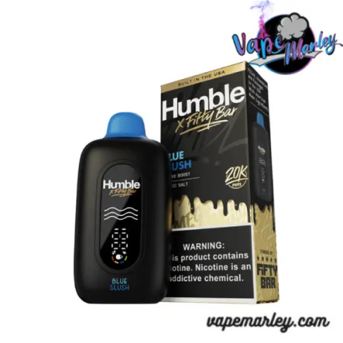 Blue Slush Humble X Fifty Bar 20000 Puffs Disposable Vape