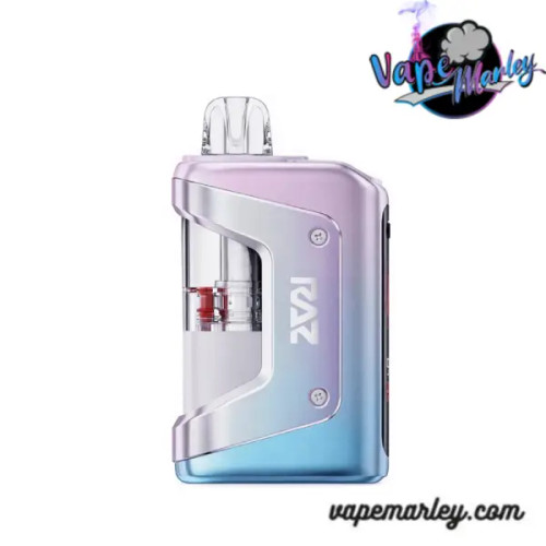 White Gummy RAZ Vue Vape Kit 50k Puffs Disposable