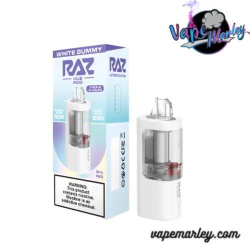 White Gummy Raz Vue