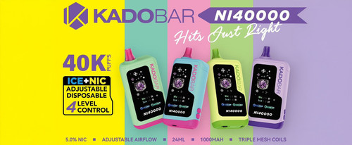 Kadobar x Adjust Dual Flavors NI40K Disposable