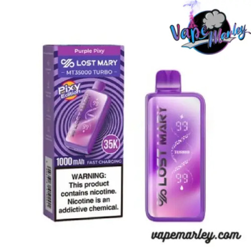 Purple Pixy - Lost Mary MT35000 Turbo Pixy Edition Disposable Vape
