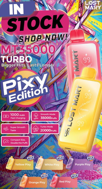 Lost Mary MT35000 Turbo Pixy Edition Disposable Vape