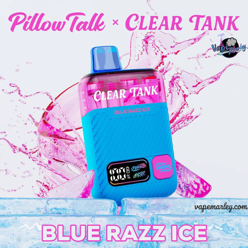 Blue Razz Ice - PILLOW TALK 60K CLEAR EDITION