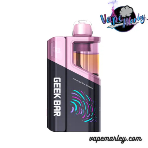 Strawberry B Burst Geek Bar Clio Platinum 50K Puffs Disposable Kit