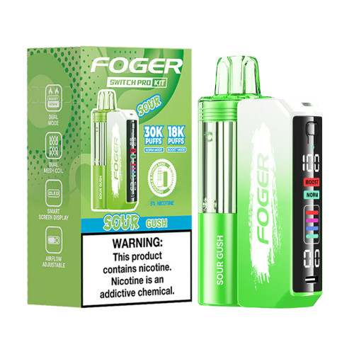 Sour Gush Foger Switch Pro 30K Puffs Disposable Vape Kit