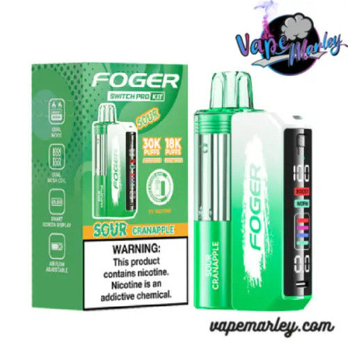 Sour Cranapple Foger Switch Pro 30K Puffs Disposable Vape Kit