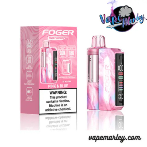 Pink & Blue Foger Switch Pro